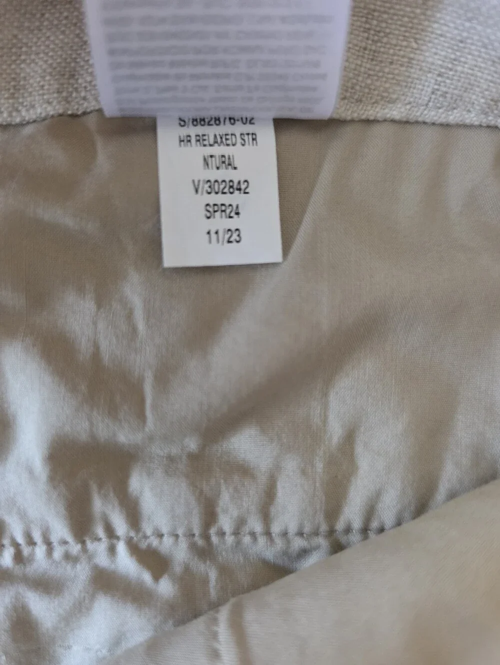 Banana Republic HighRise Relaxed Straight Linen 12 Pants Quiet Luxury EuroSummer